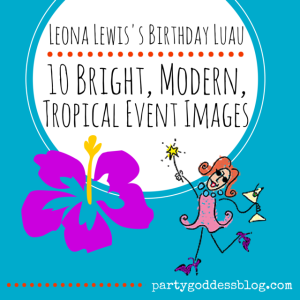 10 Bright, Modern, Tropical Event Images