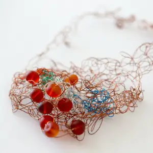 Throw A Tattoo Party (It's Not What You're Thinking) - handmade necklace