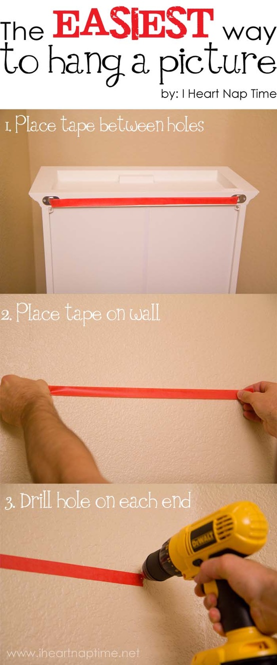 How to hang a picture