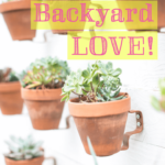Backyard love! - Pinterest title image