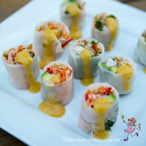My Weekly Roundup of Event Photos and Inspiration - Week 1 - spring roll image