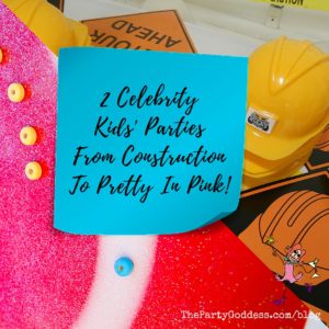 2 Celebrity Kids' Parties From Construction To Pretty In Pink! Marley Majcher, leading celebrity event planner in Los Angeles, CA, shares event photos and inspiration to give you ideas to make your next kid's party ridiculously fabulous! Check it out at https://thepartygoddess.com/my-weekly-roundup-of-event-photos-and-inspiration-weeks-8-9 #kidsparty - recap image