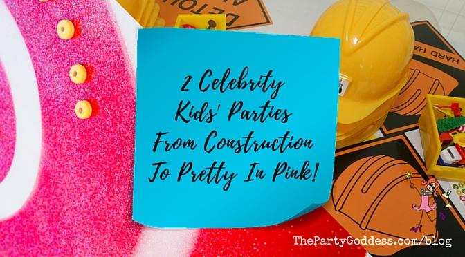 2 Celebrity Kids' Parties From Construction To Pretty In Pink! Marley Majcher, leading celebrity event planner in Los Angeles, CA, shares event photos and inspiration to give you ideas to make your next kid's party ridiculously fabulous! Check it out at https://thepartygoddess.com/my-weekly-roundup-of-event-photos-and-inspiration-weeks-8-9 #kidsparty - blog image