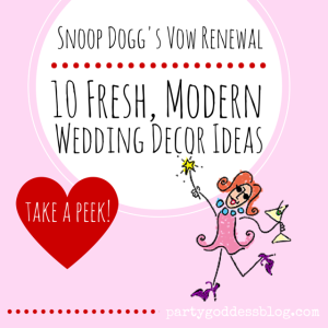 10 Modern Wedding Decor Ideas - recap image