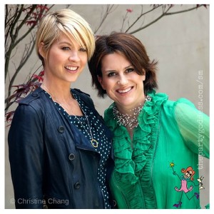 Marley Majcher with Jenna Elfman image