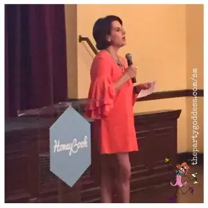 Marley Majcher presenting at the Hive event for creative professionals image