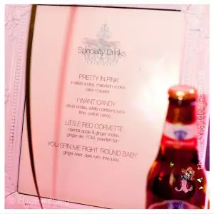 Cocktail & Candy Party-menu image