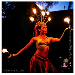 fire dancer