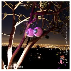 Hallowen eyeballs image
