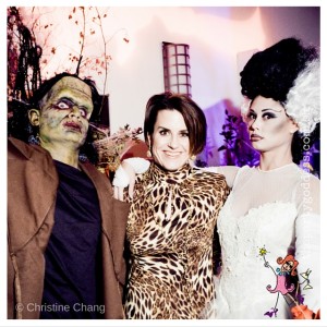 Halloween image - Nick & Vanessa Lachey with Marley Majcher