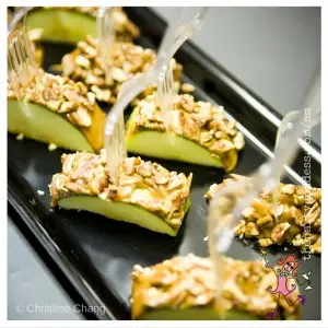 Halloween image - candy apples