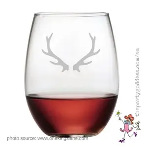 11 Wedding Images Inspired By Paperless Post-antler wine glass image