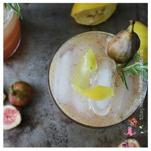 10 Thanksgiving Inspired Cocktails-Fig & Lemon Fizz image