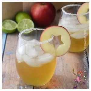 10 Thanksgiving Inspired Cocktails-Apple Cider Margarita image