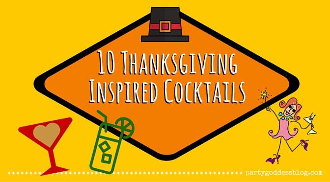 10 Thanksgiving Inspired Cocktails-blog recap image
