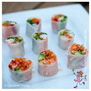 10 Best Appetizers & Drinks For A Holiday Party-spring rolls image