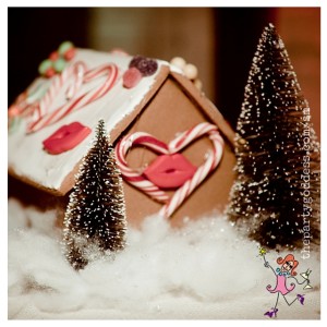 10 Winter Wonderland Holiday Party Ideas-gingerbread house image