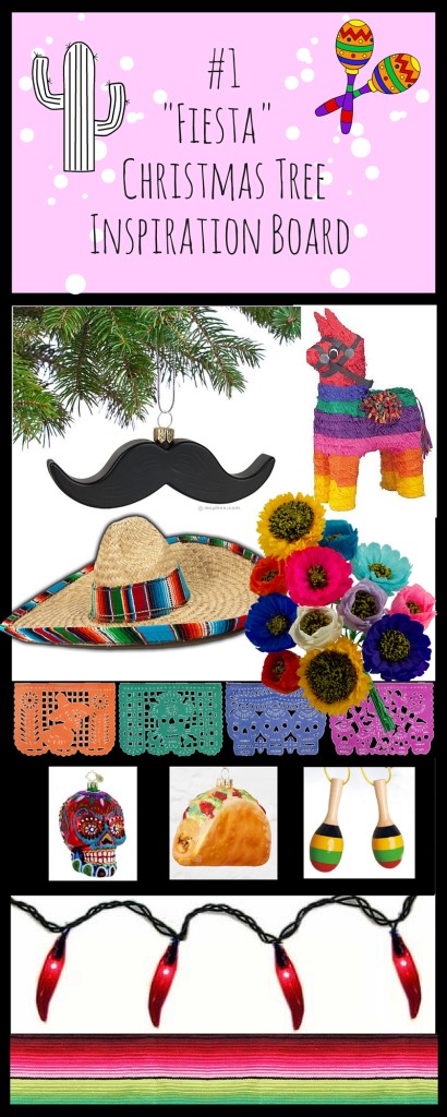 #1 Fiesta Christmas Tree Inspiration Board - Blog