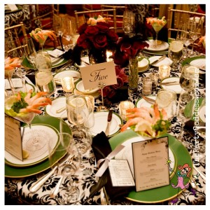 A Birthday Party Celebrated In Style!-tablesetting image