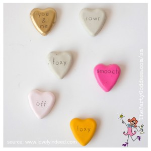 DIY Valentine's Day Ideas That You'll LOVE!-cement hearts image