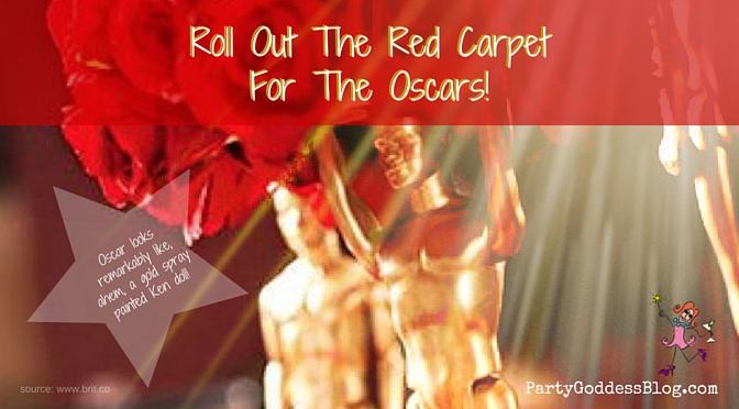 Roll Out The Red Carpet For The Oscars - blog image - The Party Goddess, LA's best full service event planner, reveals the 7 best Oscar party ideas on Pinterest to make your party ridiculously fabulous! bit.ly/1WuDz1p #oscars #redcarpet #eventprofs