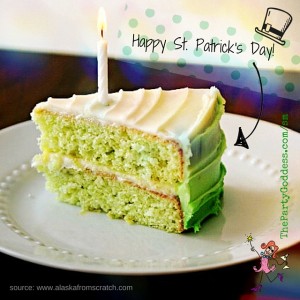 #1 Reason To Propose After St. Patrick's Day - Get ideas for St. Patrick's Day & random holidays from the Party Goddess, LA's full service event planner, who can to make any party ridiculously fabulous! - Check it out at https://thepartygoddess.com/1-reason-to-propose-after-st-patricks-day - cake image - @pinterest #stpatricksday #eventprofs