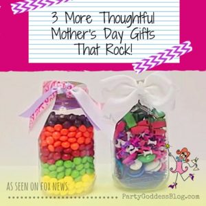 3 More Thoughtful Mother's Day Gifts That Rock! Shopping for mom just got a bit easier! The Party Goddess, LA's full service event planner reveals more Mother's Day gifts suitable for any mom! Check it out at https://thepartygoddess.com/3-more-thoughtful-mothers-day-gifts-that-rock @foxnews #mothersday #mothersdaygifts #diy - recap image