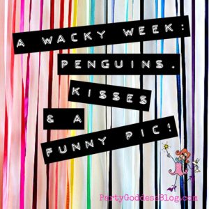 A Wacky Week: Penguins, Kisses & A Funny Pic! The Party Goddess, LA's best full service event planner, who makes any event ridiculously fabulous, shares a funny pic plus wacky holidays! Check it out at https://thepartygoddess.com/wacky-week-penguins-kisses-funny-pic @maiasphoto #mayday #may1 #funnypic #penguins - recap image