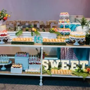 How Wedding Planners Stay On Top Of Their Game! What's your secret? The Party Goddess, LA's best full service event planner, who can make any wedding ridiculously fabulous, connects with the pros at WIPA! Check it out at https://thepartygoddess.com/wedding-planners-on-their-game/ @WIPASoCal @luminaireimages #wedding #weddingplanner - dessert buffet image