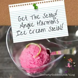 Get The Scoop! Angie Harmon's Ice Cream Social! The Party Goddess, LA's full service celebrity event planner who makes any party ridiculously fabulous, shares ideas and inspiration from a super celeb's ice cream social! Check it out at https://thepartygoddess.com/get-scoop-angie-harmons-ice-cream-social #angieharmon @maiasphoto #icecreamsocial - recap image