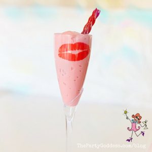 Pink And Sparkly And All Things Girly Girl! Pink and bling is my thing! The Party Goddess, LA's full service event planner who makes any party ridiculously fab, shares ideas and inspiration for any girly girl! Check it out at https://thepartygoddess.com/pink-sparkly-things-girly-girl @maiasphoto #JohnChapple - ice cream soda image