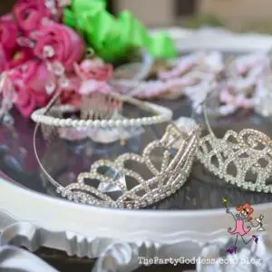 Pink And Sparkly And All Things Girly Girl! Pink and bling is my thing! The Party Goddess, LA's full service event planner who makes any party ridiculously fab, shares ideas and inspiration for any girly girl! Check it out at https://thepartygoddess.com/pink-sparkly-things-girly-girl @maiasphoto #JohnChapple - tiaras image