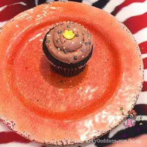 Who's In For A Cupcake Decorating Party? Count me in! The Party Goddess, LA's full service event planner who makes any party ridiculously fabulous, shares cupcake decorating party ideas and inspiration! Check it out at https://thepartygoddess.com/whos-in-cupcake-decorating-party @mmschocolate @christinechang #johnchapple #cupcakedecorating #cupcakelove - chocolate cupcake image
