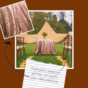 Current Wedding Trends From Top Event Planners! Planning a wedding? The Party Goddess, LA's full service event planner, shares current #wedding trends from the Wedding Trend Report featuring yours truly! Check it out at https://thepartygoddess.com/current-wedding-trends-from-top-event-planners @spraepr @jdphotographyhq #bride #weddingtrends - rose gold wedding trend image