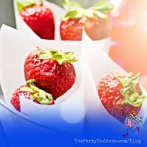 7 All-American Labor Day Party Ideas! Celebrate with red, white & blue! The Party Goddess, LA's full service event planner who can make any party ridiculously fabulous, shares Labor Day party ideas! check it out at https://thepartygoddess.com/7-american-labor-day-party-ideas @maiasphoto #labordayparty #laborday - strawberries image