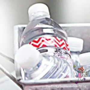 7 All-American Labor Day Party Ideas! Celebrate with red, white & blue! The Party Goddess, LA's full service event planner who can make any party ridiculously fabulous, shares Labor Day party ideas! check it out at https://thepartygoddess.com/7-american-labor-day-party-ideas @maiasphoto #labordayparty #laborday - water bottle image