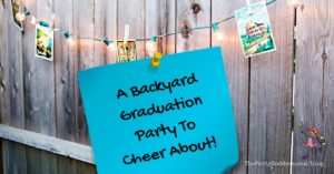 A Backyard Graduation Party To Cheer About! Planning an outdoor party? The Party Goddess, LA's best full service event planner, shares ideas from this ridiculously fabulous backyard graduation party! Check it out at https://thepartygoddess.com/backyard-graduation-party-cheer @maiasphoto #backyardgraduationparty #graduationparty #backyardparty - Facebook Ad image