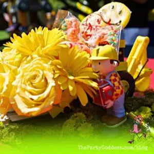 An Under Construction Birthday Party: Dig In! Hard hats required! The Party Goddess, LA's best full service event planner, reveals images from a construction birthday party for Britney Spears's sons. Check it out at https://thepartygoddess.com/construction-birthday-party-dig-in #constructionbirthdayparty #kidsparty #BritneySpears - Bob the Builder image