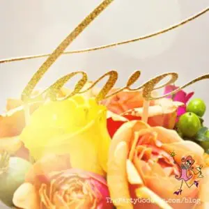 Beautiful Wedding Flowers For Happily Ever After! Keep it fresh! The Party Goddess, LA's best wedding coordinator who can make any party super fabulous, shares one couple's #wedding #flowers on their big day! Check it out at https://thepartygoddess.com/beautiful-wedding-flowers-for-happily-ever-after @maiasphoto - love cake topper image