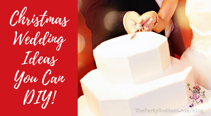 Want to DIY your wedding? The Party Goddess, LA's best full service event planner, shares Christmas wedding ideas from Michael at TimeLessWeddingBands.com! Check it out at https://thepartygoddess.com/christmas-wedding-ideas-diy #diy #wedding #diywedding #ChristmasWedding @TimelessBands #TheBecker - blog image