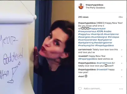 Countdown To Our Most Liked Instagram Photo! Did you like our most liked Instagram photo? The Party Goddess, LA's best full service event planner, shares her top 12 performing Instagram photos of 2016! Check it out at https://thepartygoddess.com/countdown-most-liked-instagram-photo - Happy New Year video image