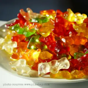 Alcohlic Food Will Change The Way You Party! Booze infused is all the rage! The Party Goddess, LA's best party planner, shares alcoholic food recipes that will make your party ridiculously fab! Check it out at https://thepartygoddess.com/alcoholic-food-change-the-way-you-party @jenniferimaddi1 @averie #BakingForNeighbors #thebrewerscow @allrecipes @tiwib @coolmaterial @bonappetitmag @divascancook @crazyforcrust #salvatores #nighthawkrestaurants @buzzfeed @tablespoon @epicurious @britandco @pastryaffair #alcoholicfood #partyplanner #partyplanning #boozeinfused #foodie - alcoholic gummy bears image