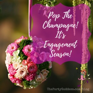 Pop The Champagne! It's Engagement Season! Here comes the bride! The Party Goddess, LA's best full service wedding planner, celebrates engagement season with a look at a gorgeous beach wedding! Check it out at https://thepartygoddess.com/pop-champagne-engagement-season #thebecker #eventplanner #eventprofs #weddings - recap image
