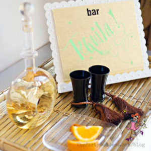 Score Style Points At Your Next Football Party! It's Super Bowl time! The Party Goddess, LA's best full service event planner who makes any party ridiculously fab, scores big with football party ideas! Check it out at https://thepartygoddess.com/score-style-points-next-football-party #superbowl #footballparty #partyplanner #eventprofts @maiasphoto - tequila bar image