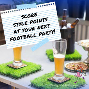 Score Style Points At Your Next Football Party! It's Super Bowl time! The Party Goddess, LA's best full service event planner who makes any party ridiculously fab, scores big with football party ideas! Check it out at https://thepartygoddess.com/score-style-points-next-football-party #superbowl #footballparty #partyplanner #eventprofts @maiasphoto - recap image