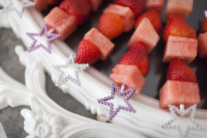 7 Ways To Bite Into National Strawberry Day! Holy Shortcake... It's National Strawberry Day! The Party Goddess! LA’s best full-service event planner offers 7 inspirations to honor this fruity day! Check it out at https://thepartygoddess.com/ 7-ways-to-bite-into-national-strawberry-day @johnchapple @cecinewyork @BritandCo - fruit skwer image