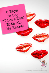 6 Ways To Say 'I Love You' With All My Heart! - Pinterest title image