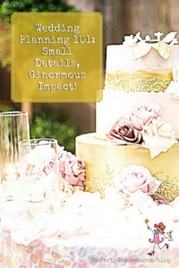 Wedding Planning 101: Small Details, Big Impact - Pinterest title image