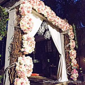 Wedding Planning 101: Small Details, Big Impact! All about the details! The Party Goddess, LA's best full service event planner, shares wedding planning ideas to make your big day ridiculously fabulous! Check it out at https://thepartygoddess.com/wedding-planning-101-small-details-big-impact #eventprofs #weddingday @christinechang - floral arch