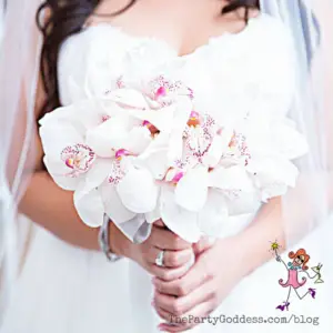 Wedding Planning 101: Small Details, Big Impact! All about the details! The Party Goddess, LA's best full service event planner, shares wedding planning ideas to make your big day ridiculously fabulous! Check it out at https://thepartygoddess.com/wedding-planning-101-small-details-big-impact #eventprofs #weddingday @christinechang - bridal bouquet